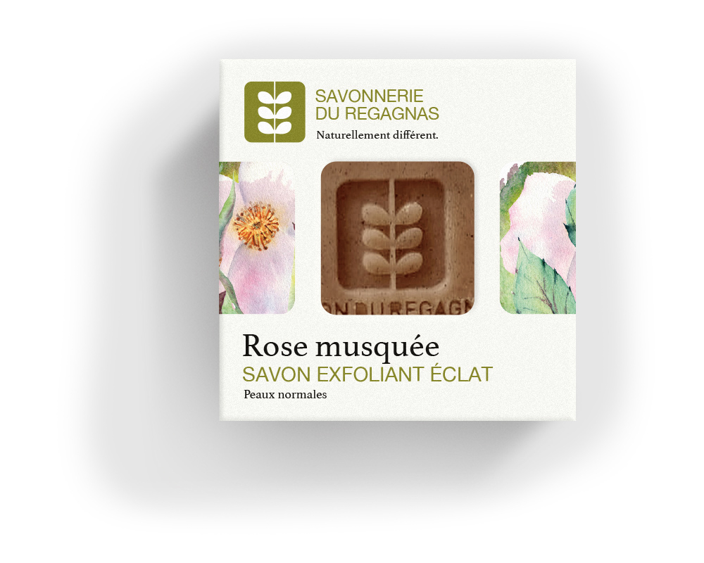 Savon Exfoliant Rose Musquée